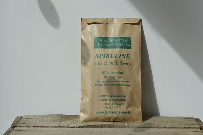 SPIRULINE EN PAILLETTES 100 G