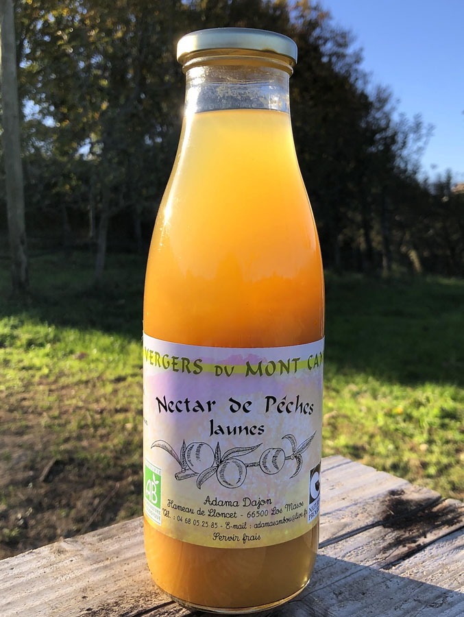 NECTAR DE PECHE JAUNE BIO 75CL