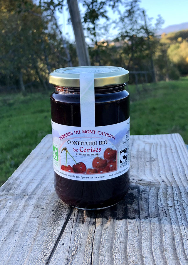 CONFITURE DE CERISES BIO 310GR