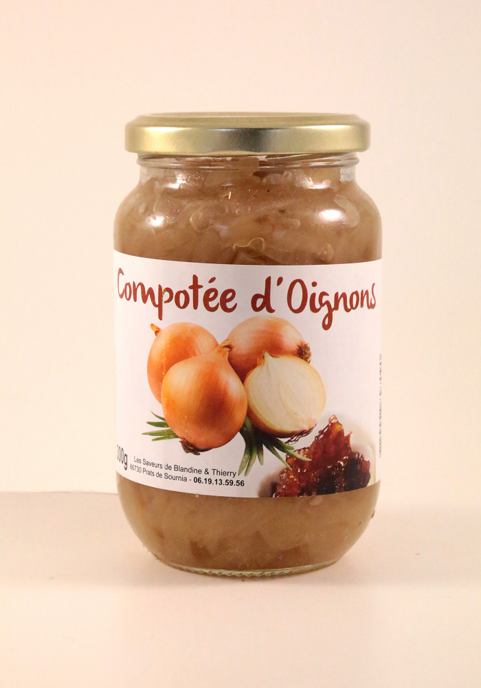 Compotée d'oignon 400 grs