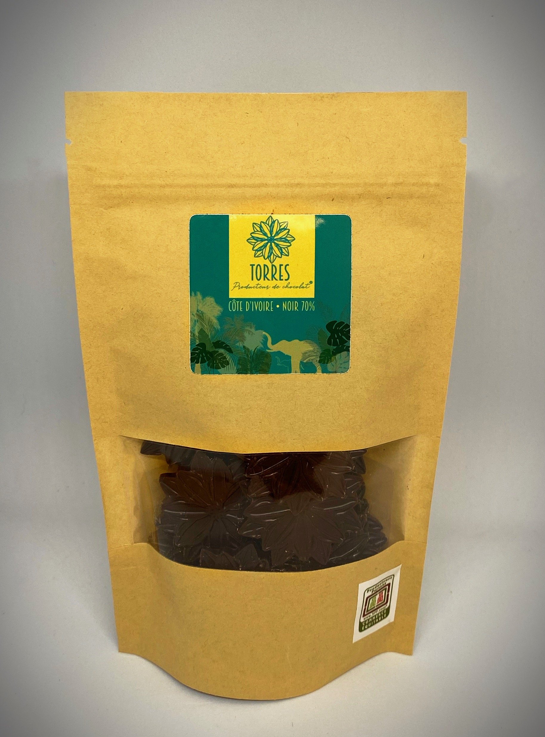 FLEUR DE CABOSSE COTE D'IVOIRE 70% DE CACAO 90G