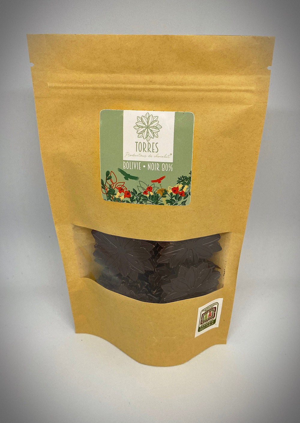 FLEUR DE CABOSSE BOLIVIE 80% DE CACAO 90G