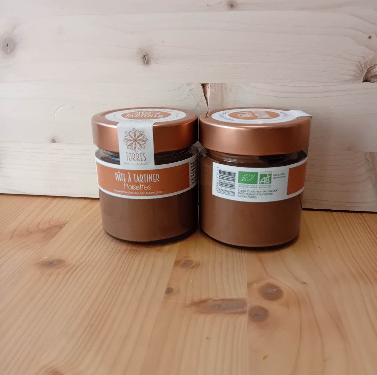 PATE A TARTINER MAISON CHOCOLAT AU LAIT ET NOISETTES 200G