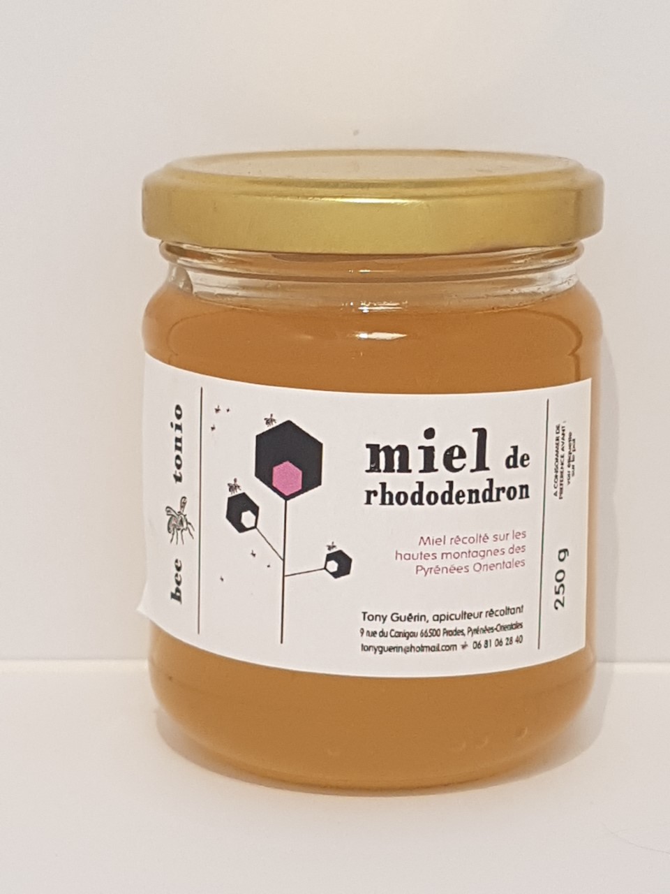 MIEL DE RHODODENDRON - 250GR