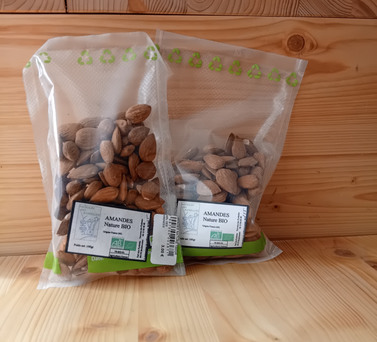 AMANDES NATURE 100 g