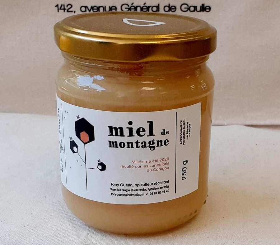 MIEL DE MONTAGNE CERDAGNE- 250GR