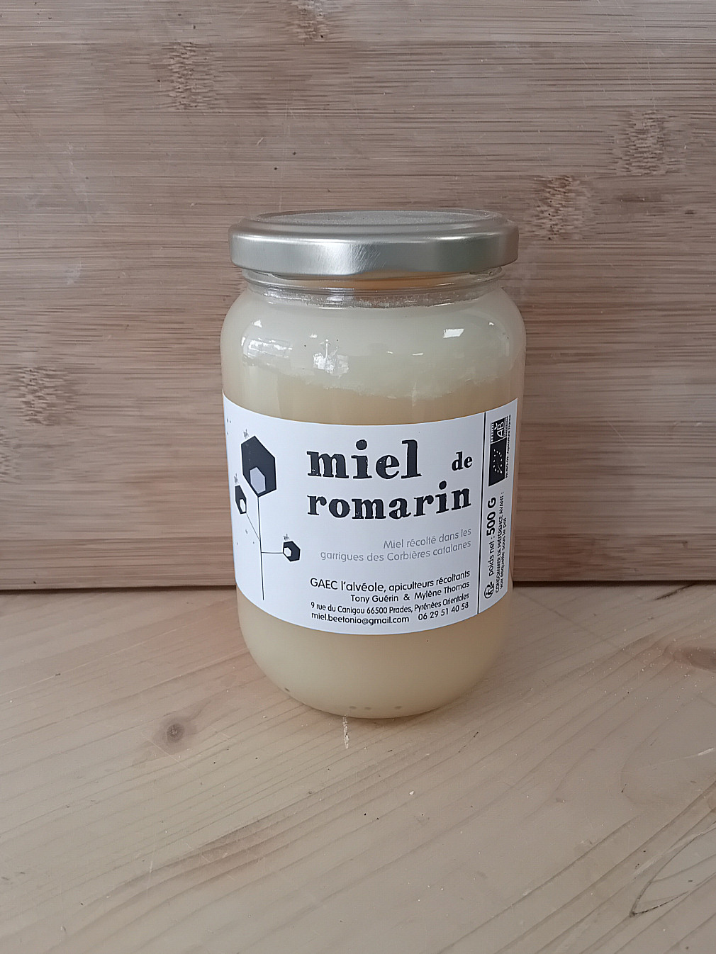 MIEL DE ROMARIN - 500GR