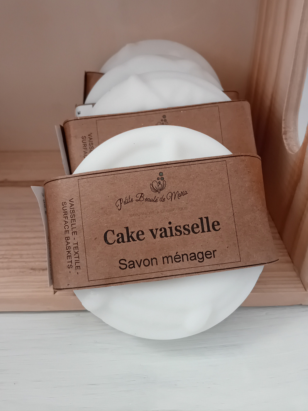 RECHARGE CAKE VAISSELLE