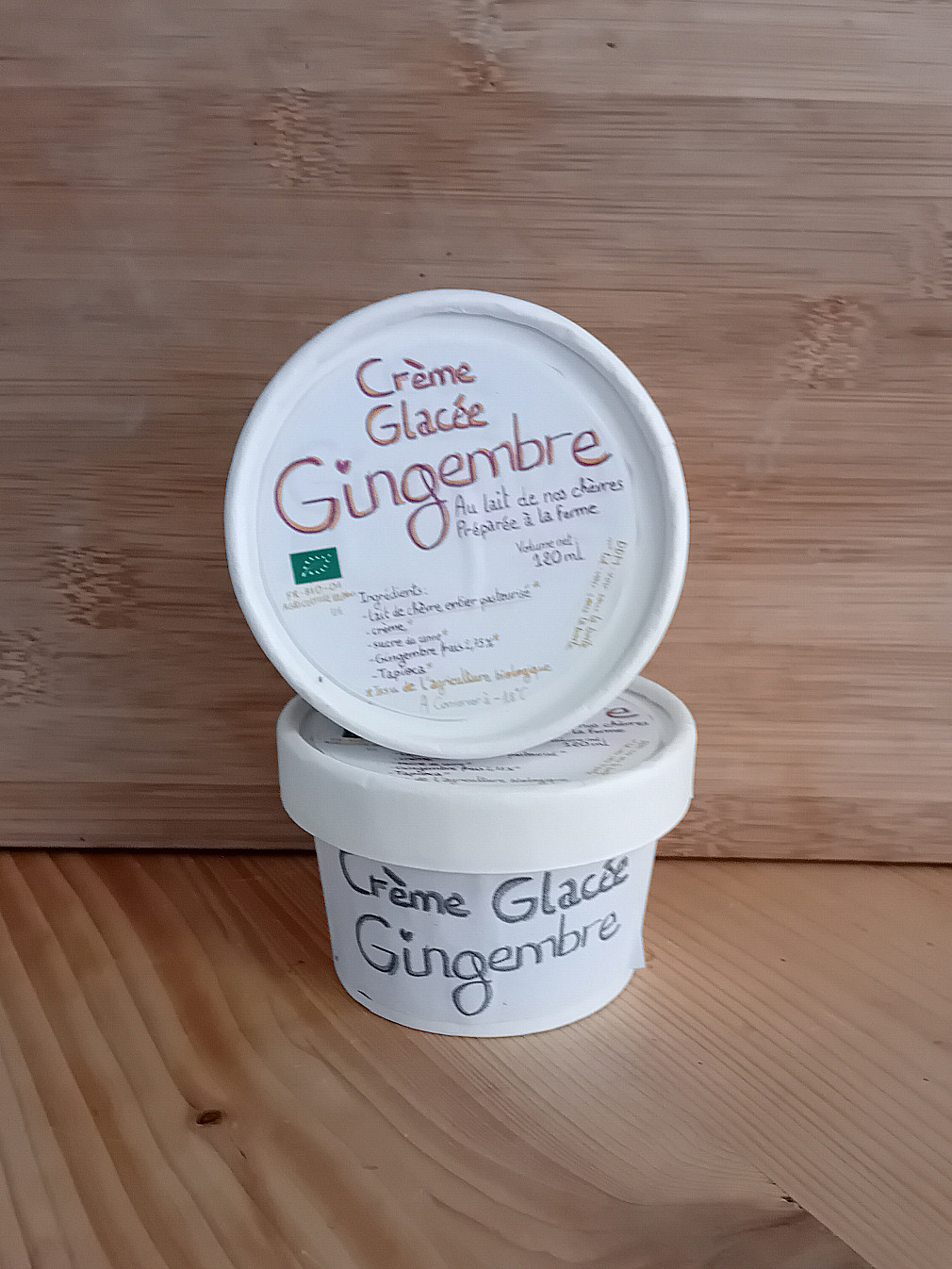 GINGEMBRE CREME GLACEE 120 ML