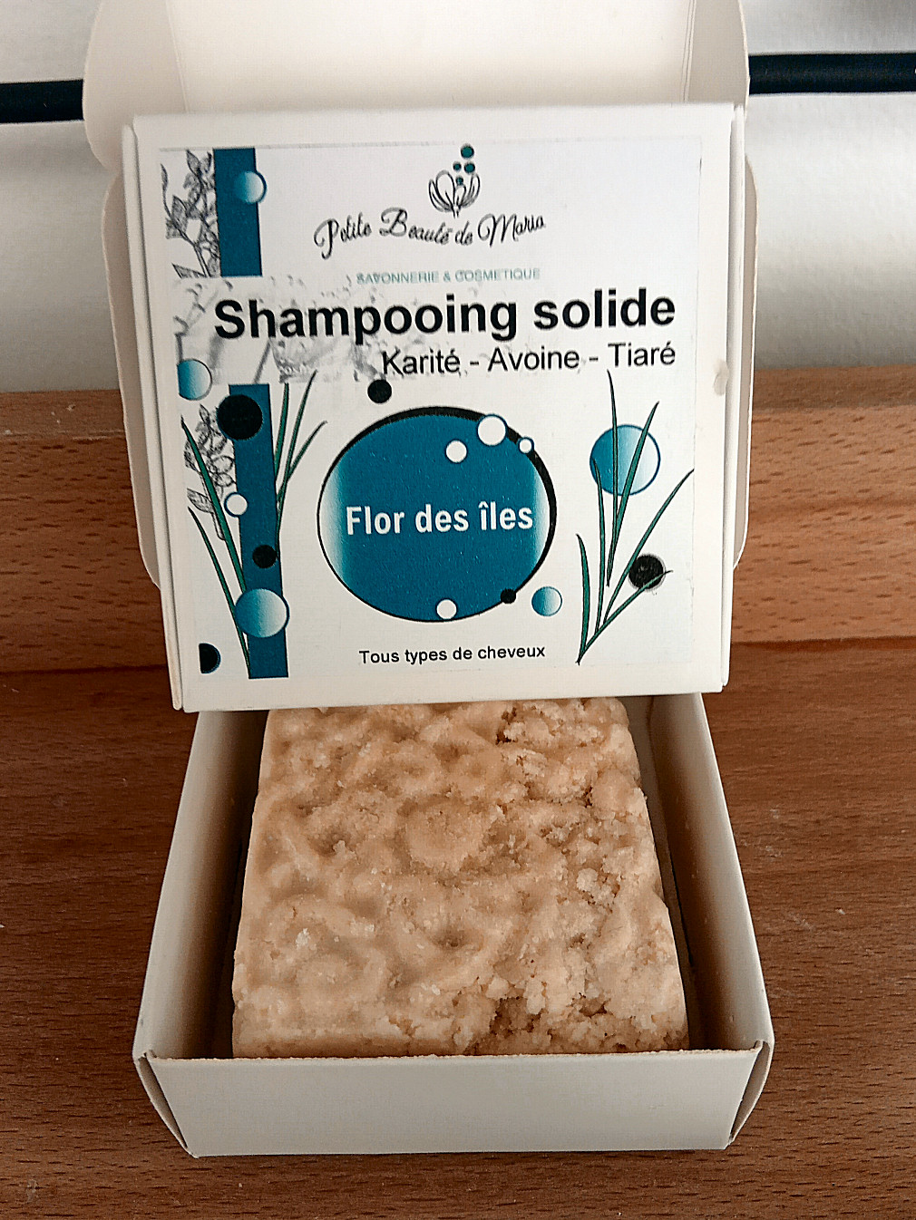 SHAMPOOING SOLIDE FLOR DES ILES 90GR