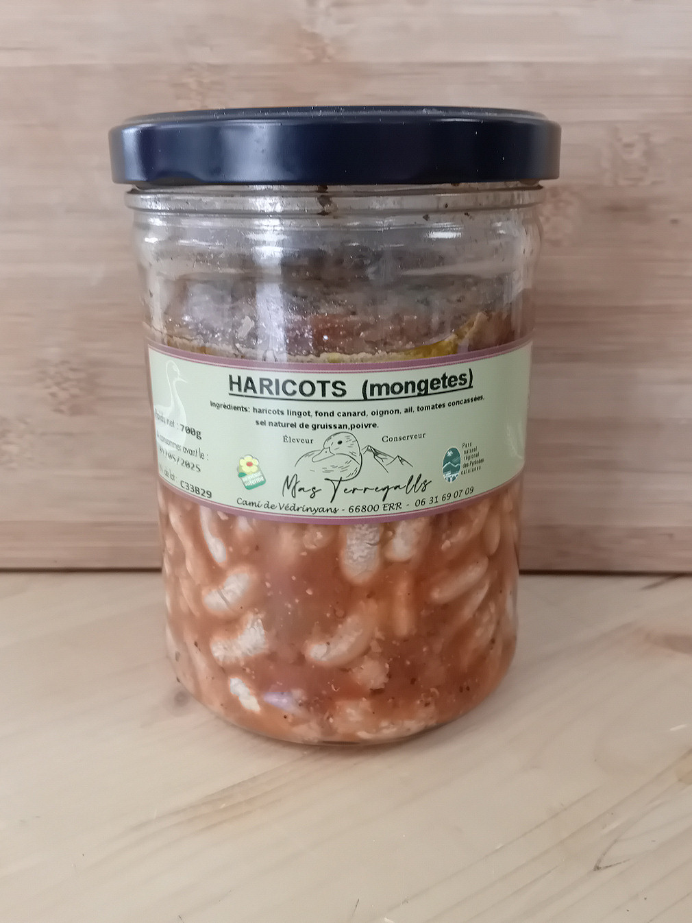 HARICOTS 650G